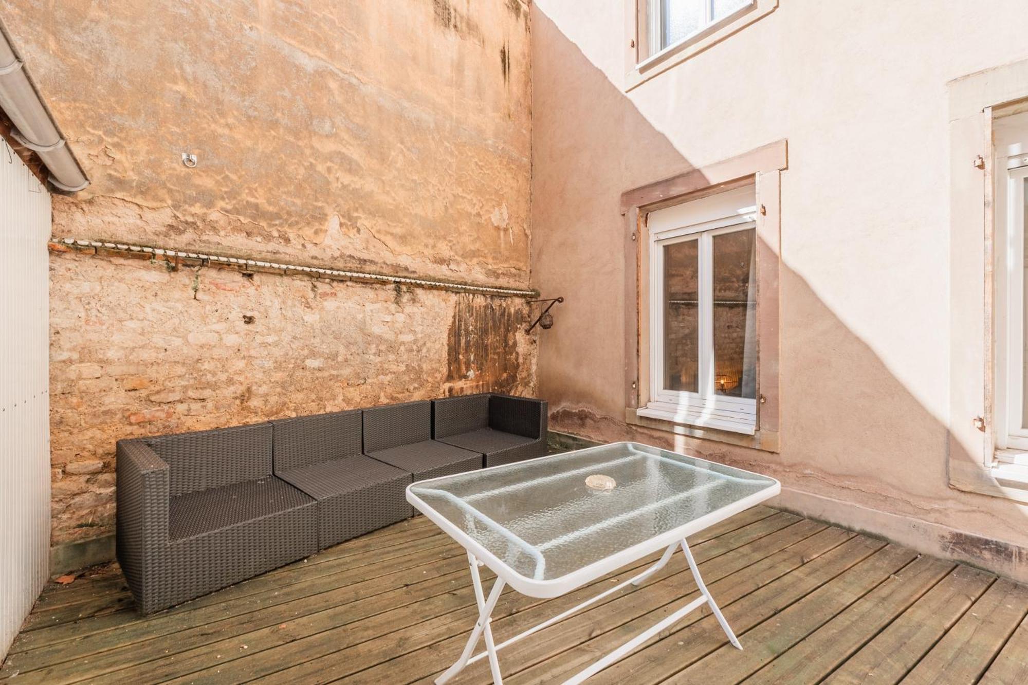 شقة L'Ecrin Strasbourgeois - T3 Avec Grande Terrasse المظهر الخارجي الصورة